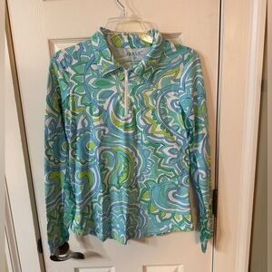 Ibkul Long sleeve quarter zip size Medium